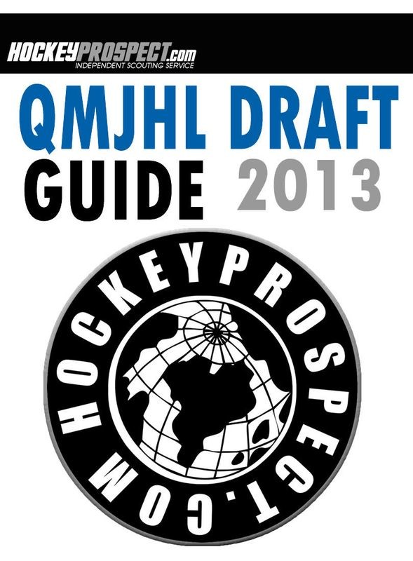 2013 QMJHL DRAFT GUIDE -  GUIDE DE REPÊCHAGE LHJMQ (Instant Download PDF)