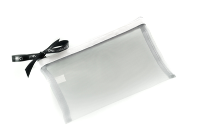 SILVER MESH MAKE-UP POUCH