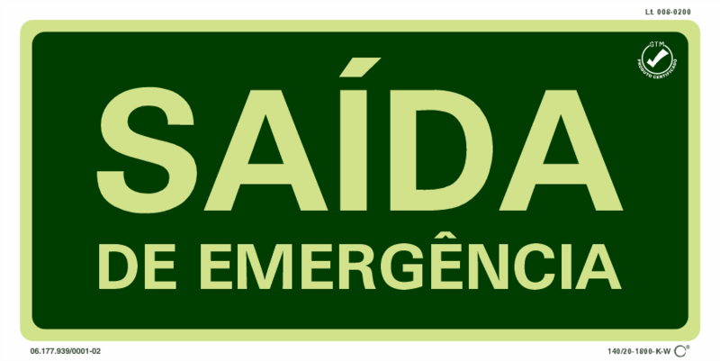 Saída de Emergência