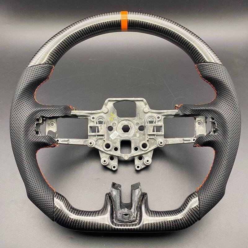 2015-2023 Mustang Carbon Steering Wheel  Customizable