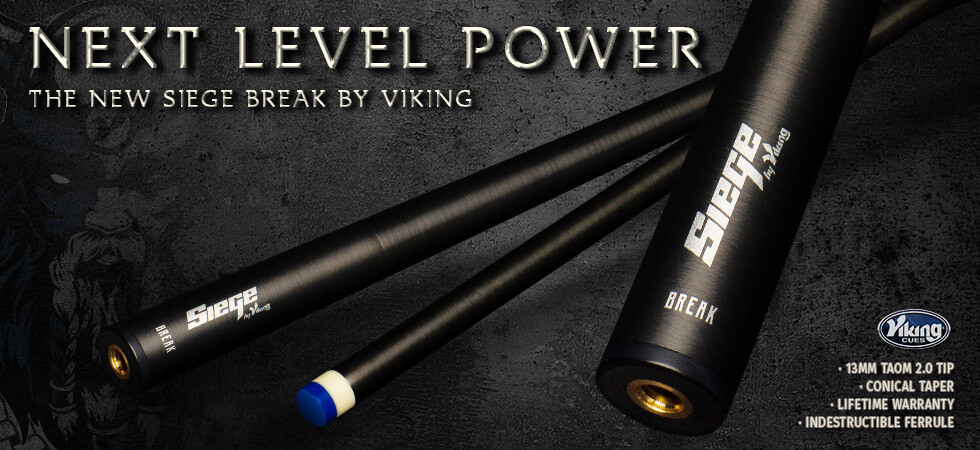 VIKING WRAP-LESS CRUSH BREAK CUE VIKING WRAP-LESS CRUSH BREAK CUE