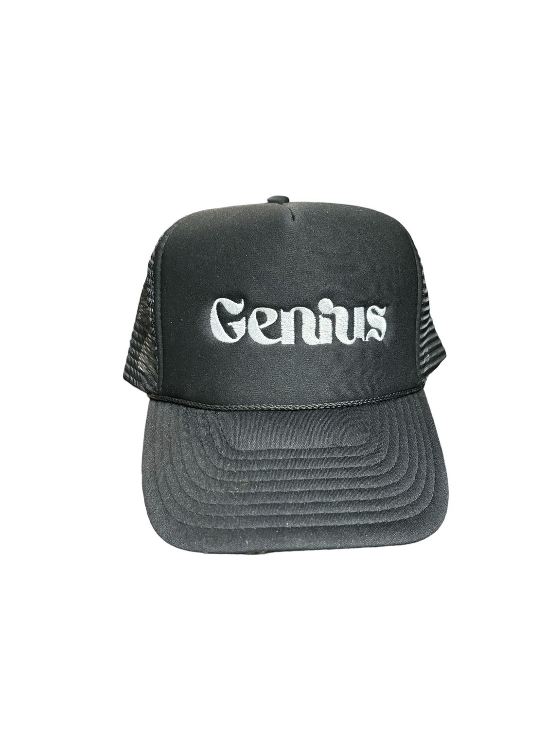 Genius Trucker Hat Black