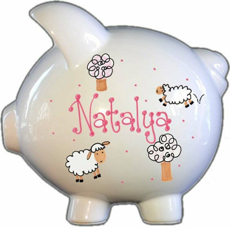 Sheep Piggy Bank