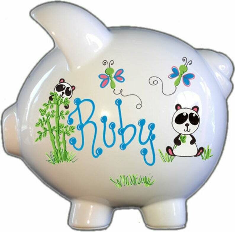 Panda Bear Piggy Bank