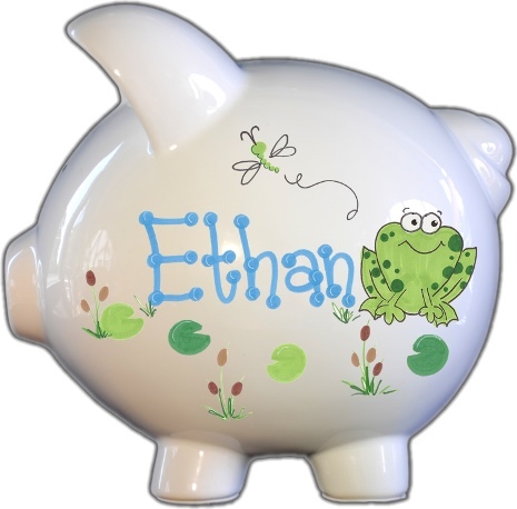 Froggy Design Piggy Bank