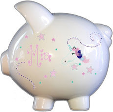 Unicorn Design  Personalized Piggy Bank