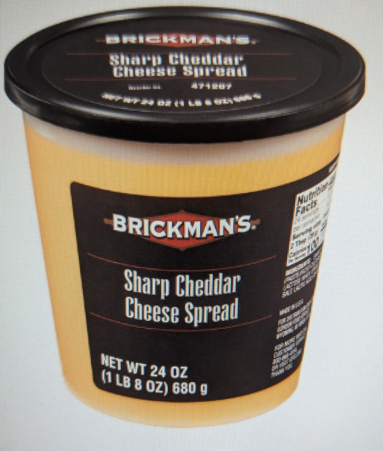 Brickman's Sharp Cheddar Cheese Spread