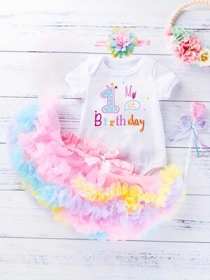 Baby 1st birthday Outfit