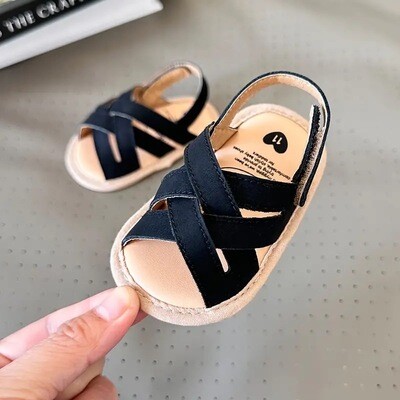 Trendy Cute Baby Boy Sandals, Lightweight Breathable Infant Boys Shoes, Newborn Open Toe Shoes For First Walkers, Spring And Summer