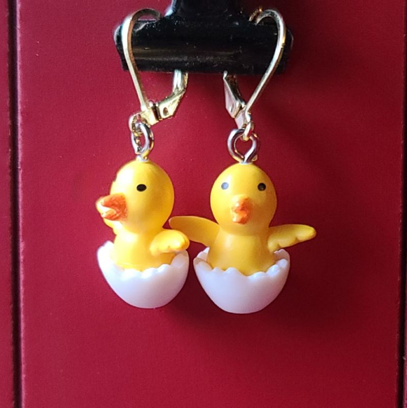 Hatching Chick Earrings