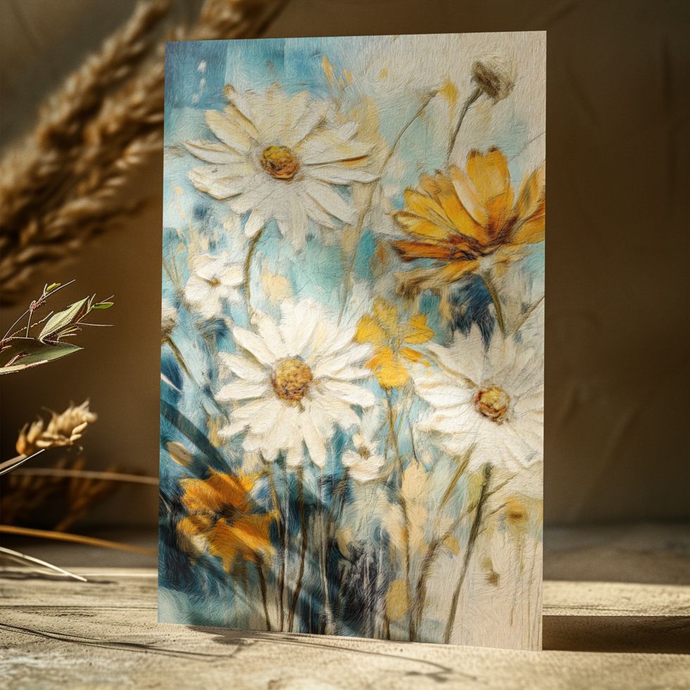 Whispers of Autumn Gold - Make it yourself - Instant Artwork