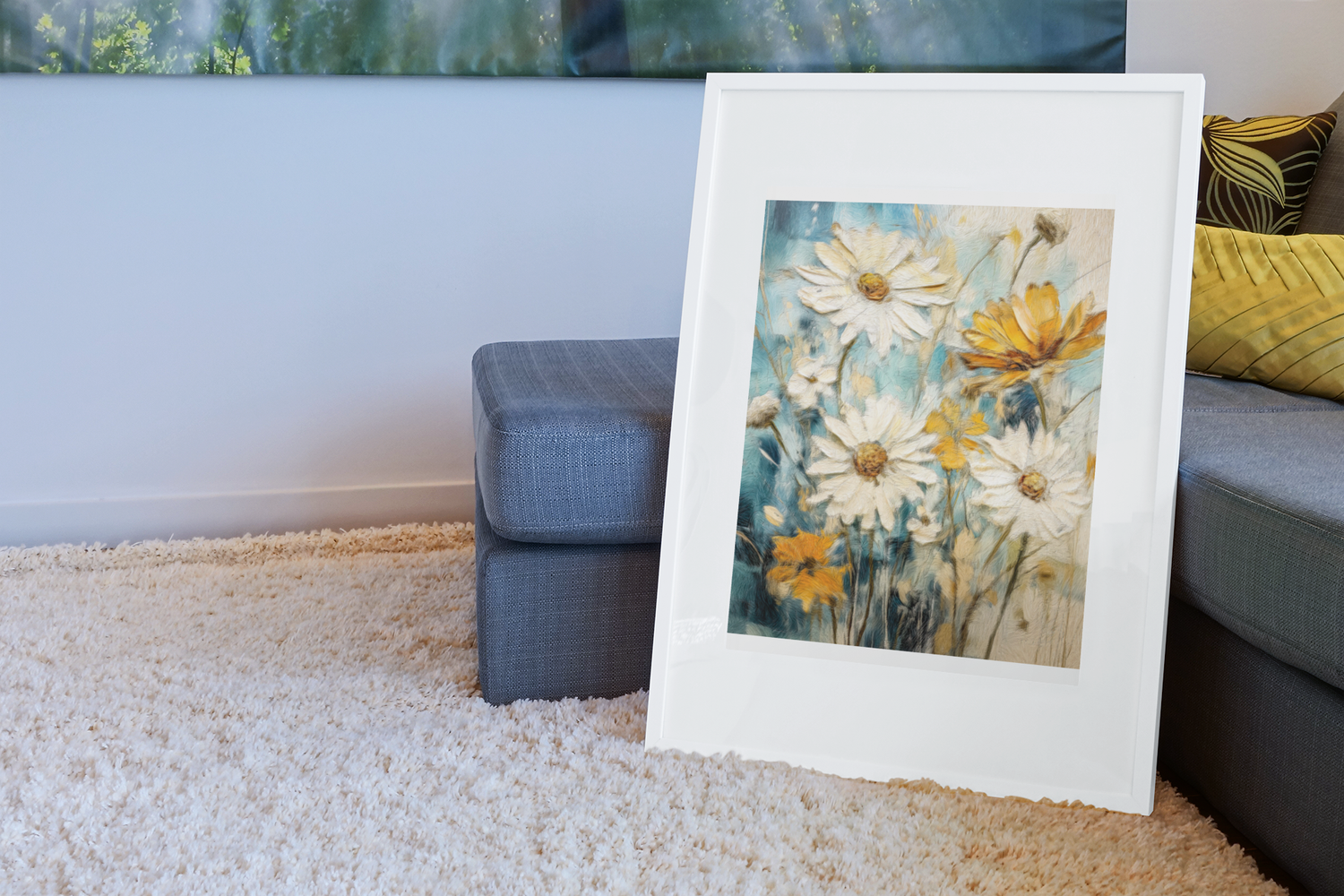 Whispers of Autumn Gold - Make it yourself - Instant Artwork