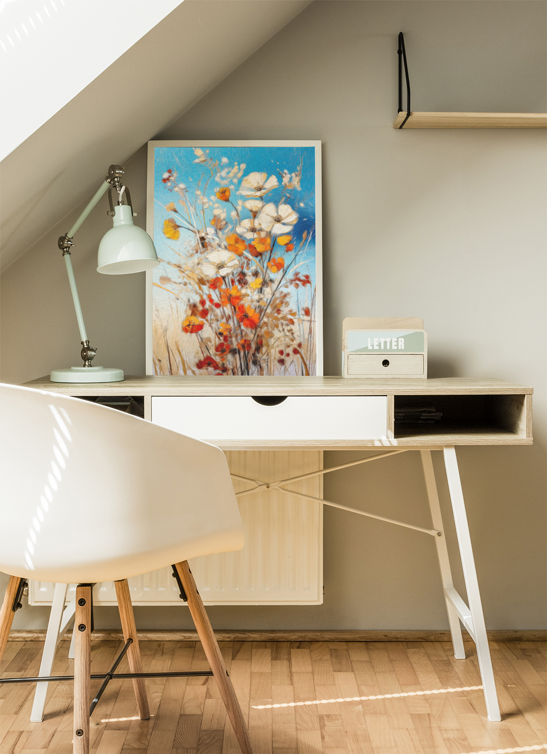 Amber Meadows Aflame - Make it yourself - Instant Artwork