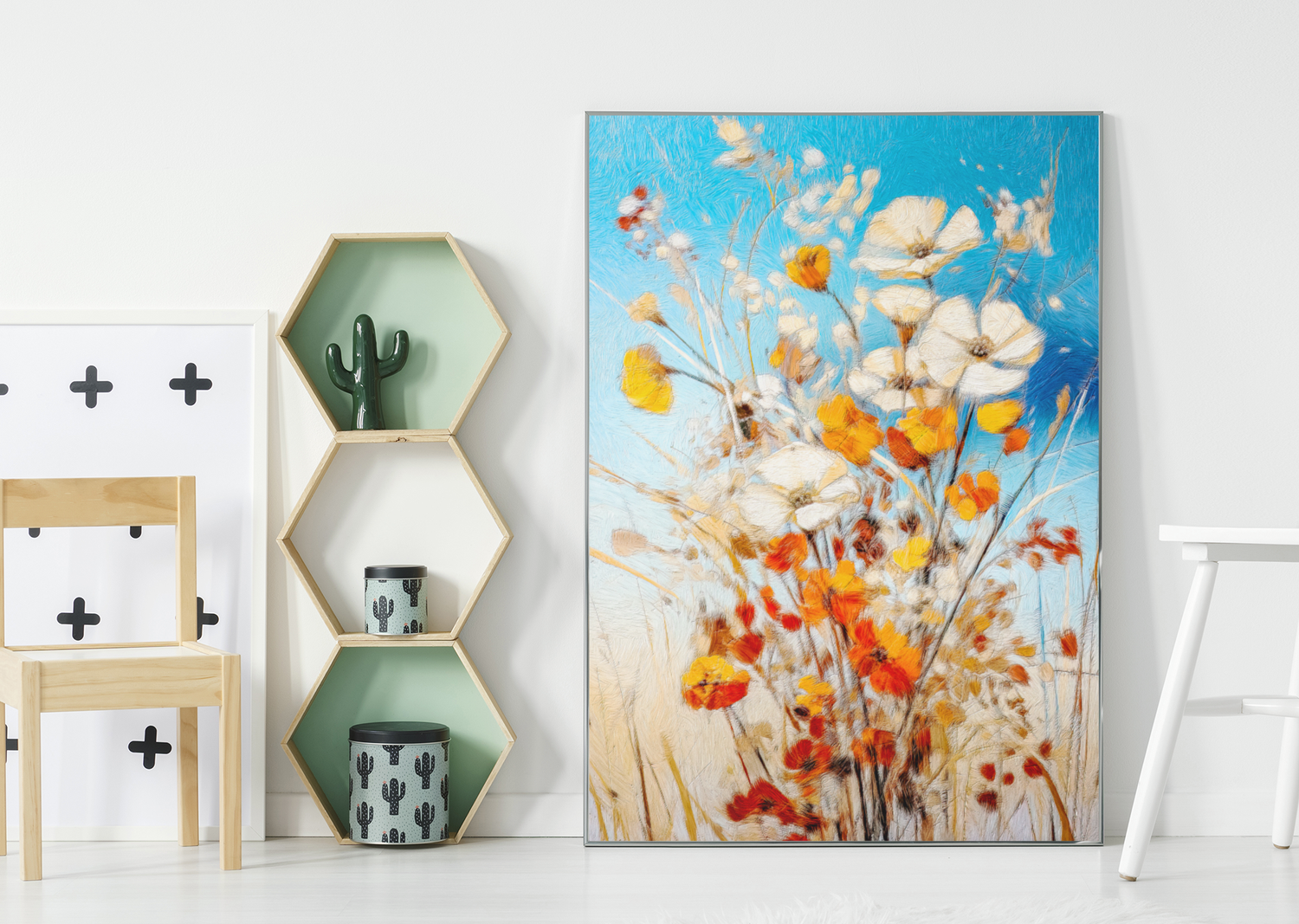 Amber Meadows Aflame - Make it yourself - Instant Artwork