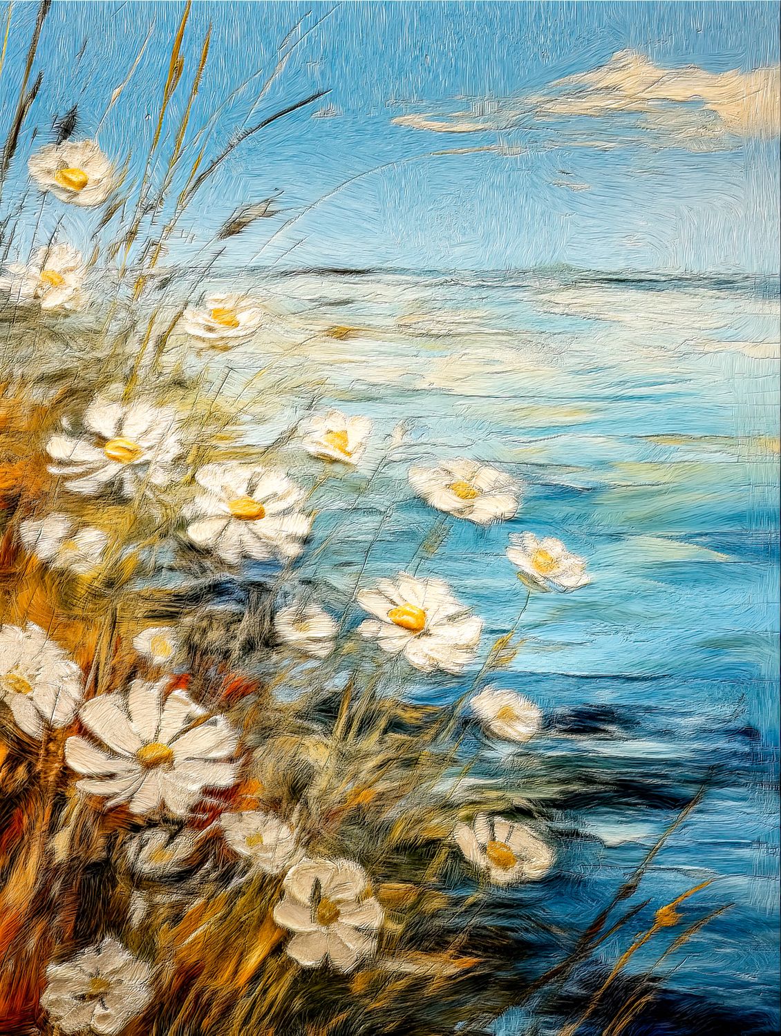 Fall&#39;s Floral Finale - Make it yourself - Instant Artwork