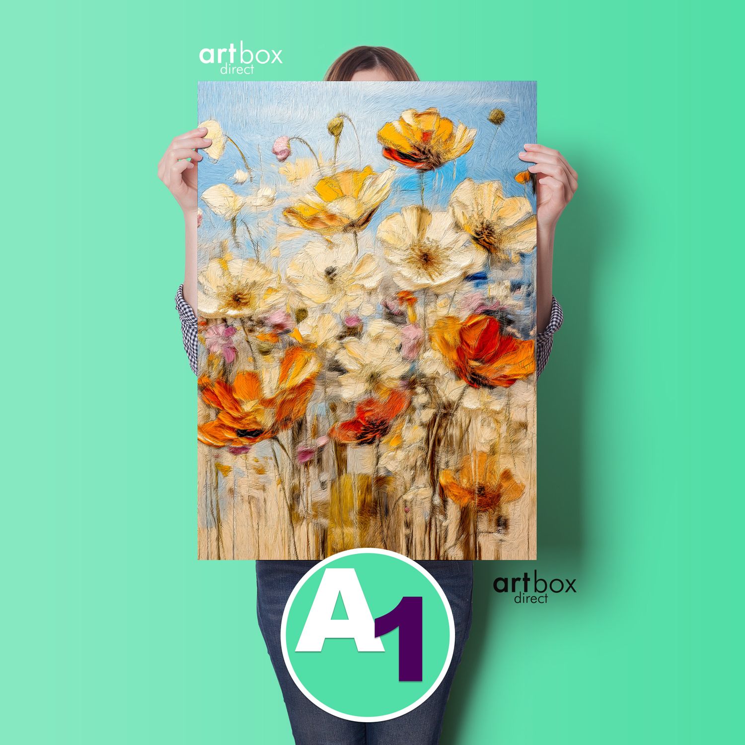 Blossoming Serenity - Make it yourself - Instant Artwork