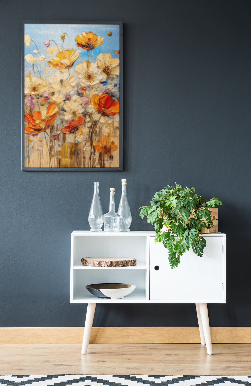 Blossoming Serenity - Make it yourself - Instant Artwork