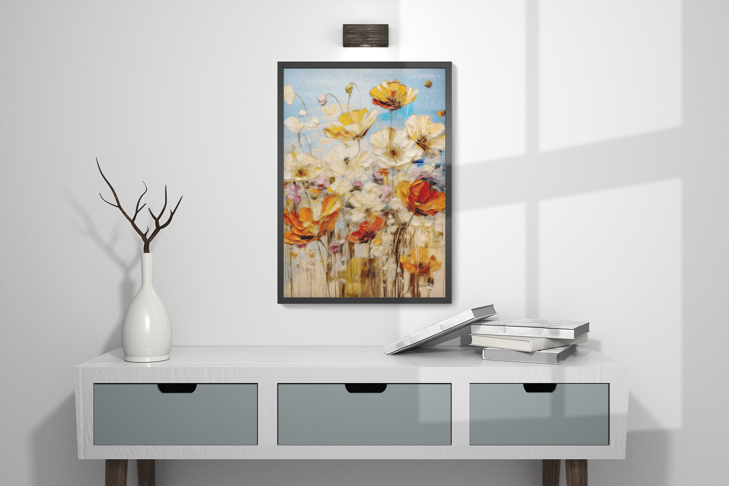 Blossoming Serenity - Make it yourself - Instant Artwork