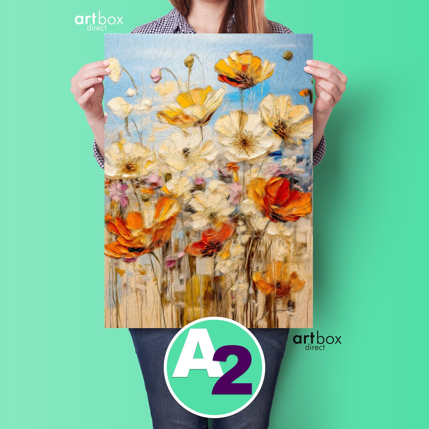 Blossoming Serenity - Make it yourself - Instant Artwork