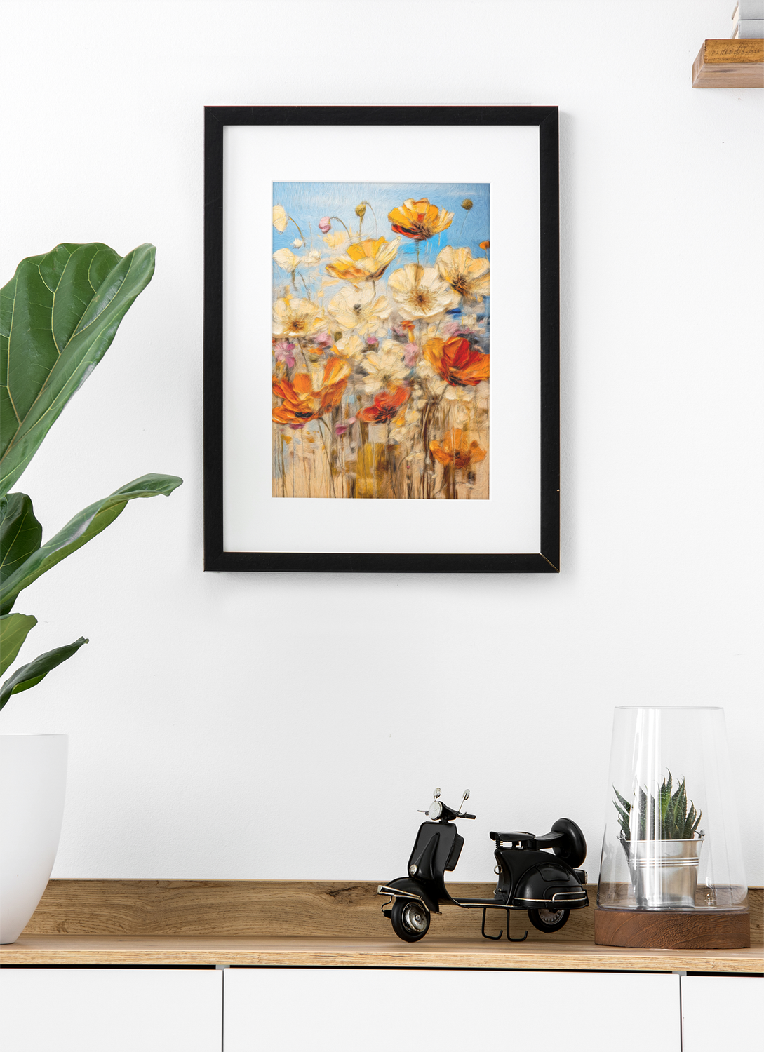 Blossoming Serenity - Make it yourself - Instant Artwork