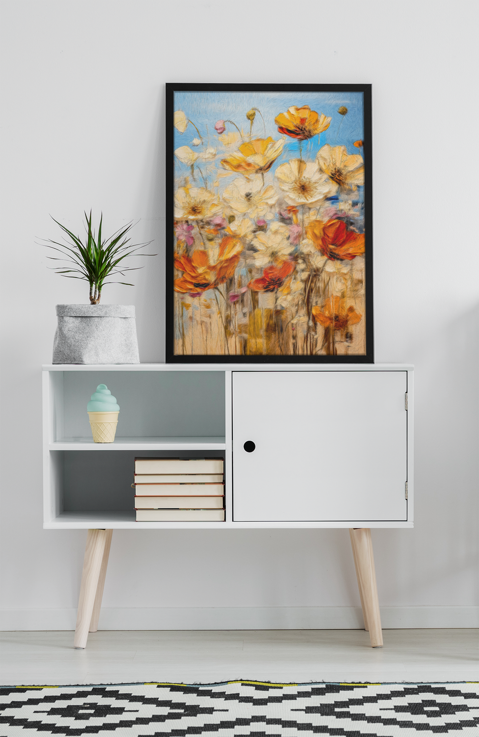 Blossoming Serenity - Make it yourself - Instant Artwork