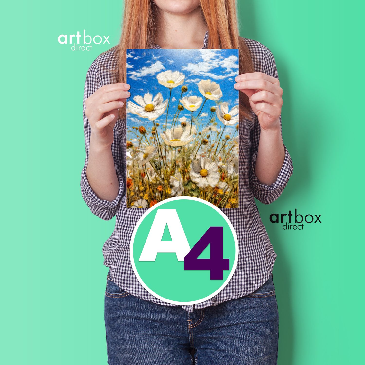 Warm Wishes and Wildflowers - Make it yourself - Instant Artwork