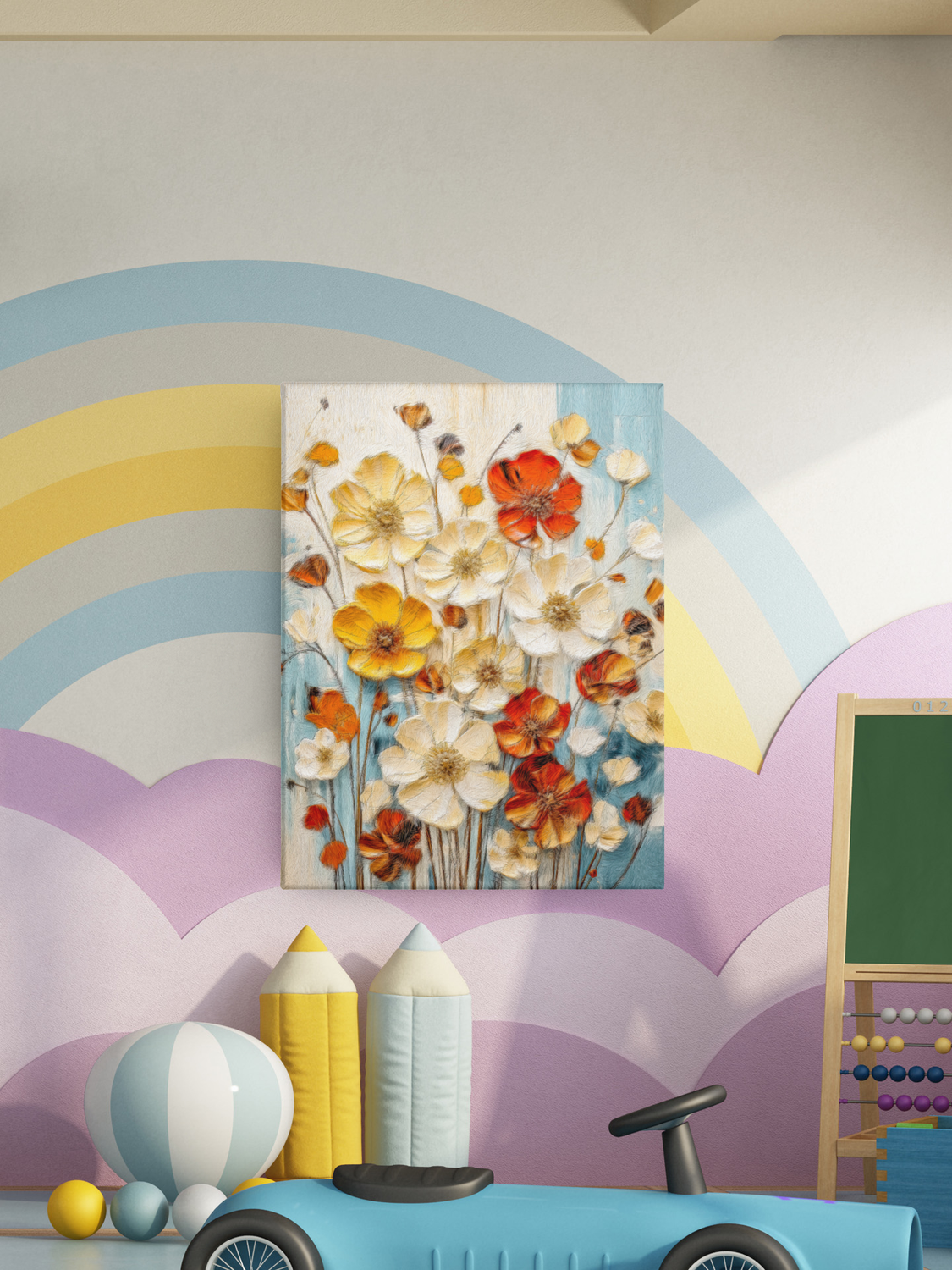 Floral Fantasia - Make it yourself - Instant Artwork