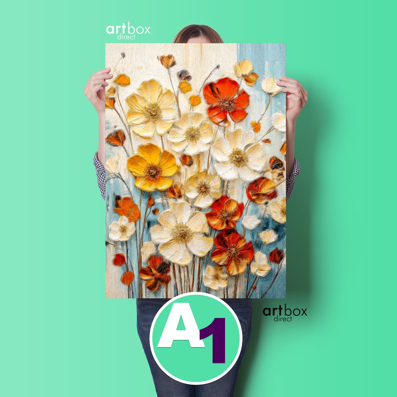 Floral Fantasia - Make it yourself - Instant Artwork