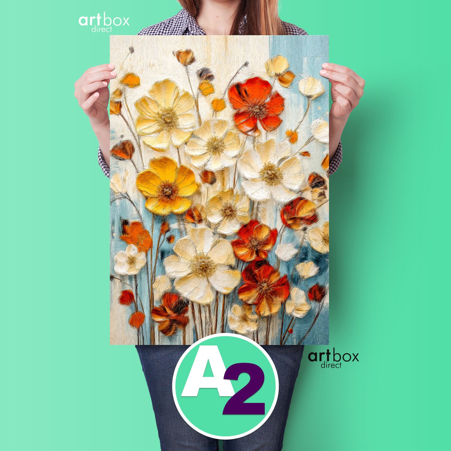 Floral Fantasia - Make it yourself - Instant Artwork