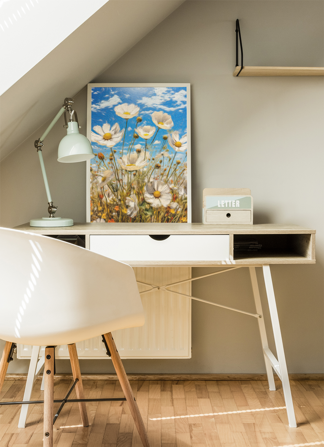 Warm Wishes and Wildflowers - Make it yourself - Instant Artwork