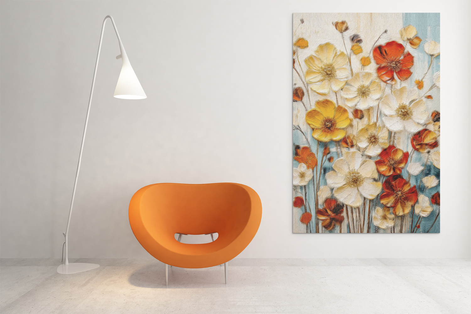 Floral Fantasia - Make it yourself - Instant Artwork