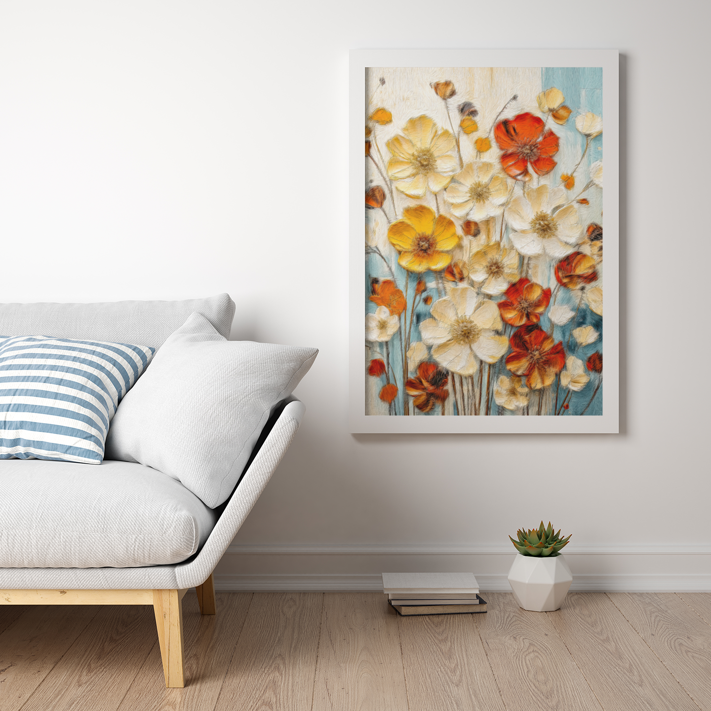 Floral Fantasia - Make it yourself - Instant Artwork