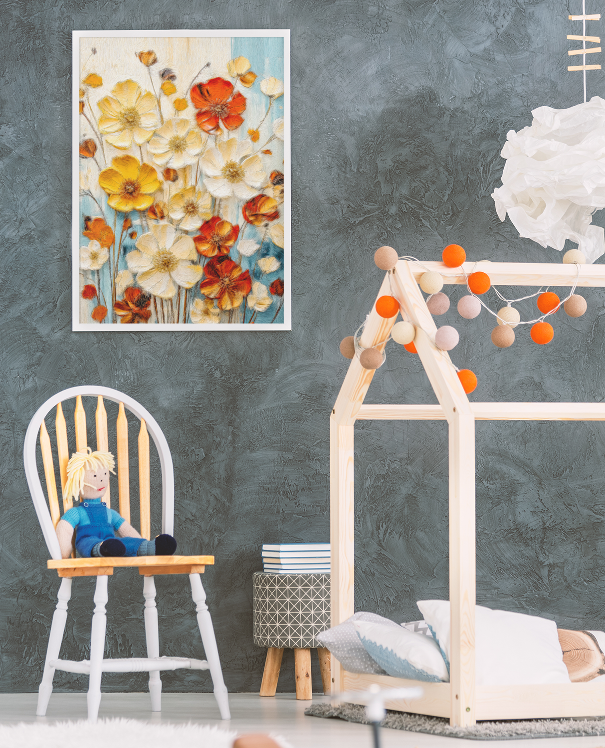 Floral Fantasia - Make it yourself - Instant Artwork