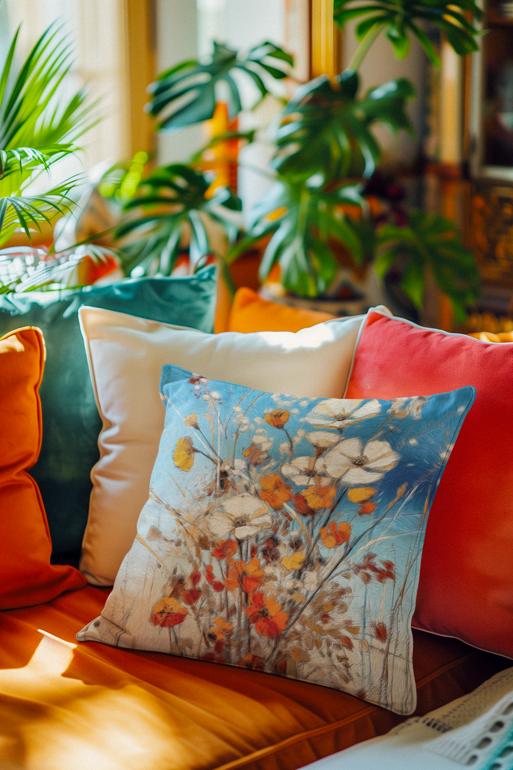 Amber Meadows Aflame - Make it yourself - Instant Artwork