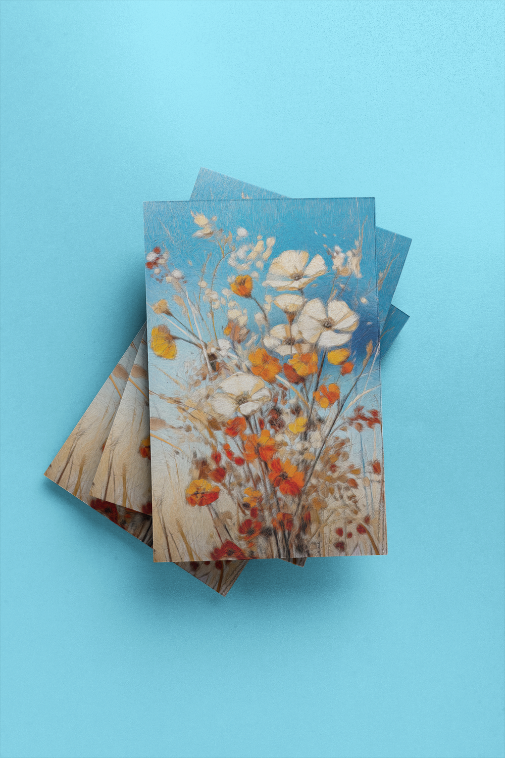 Amber Meadows Aflame - Make it yourself - Instant Artwork