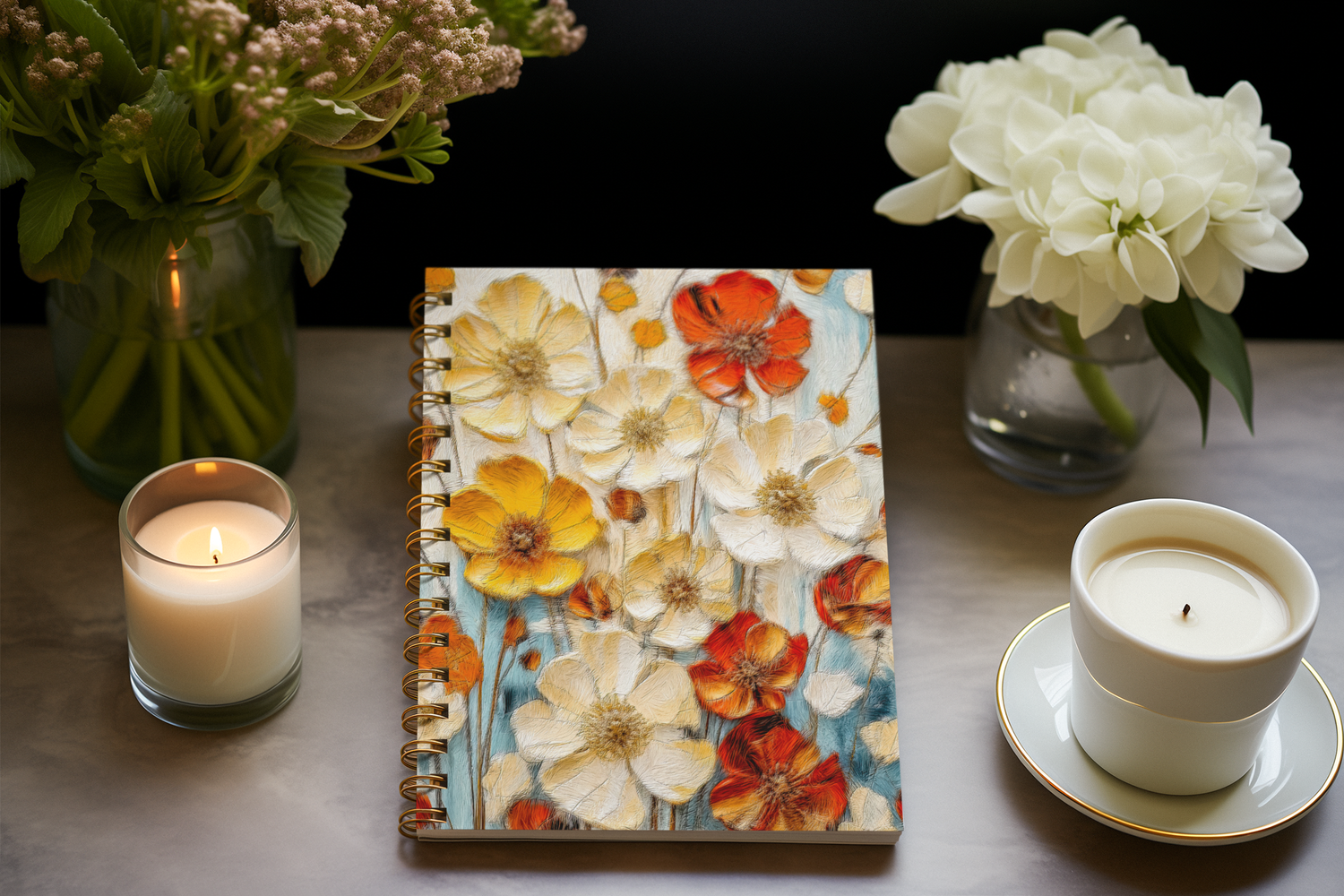 Floral Fantasia - Make it yourself - Instant Artwork