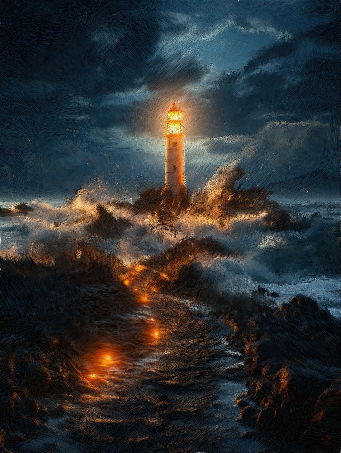 Beacon of Tempest Fury - Make it yourself - Instant Artwork