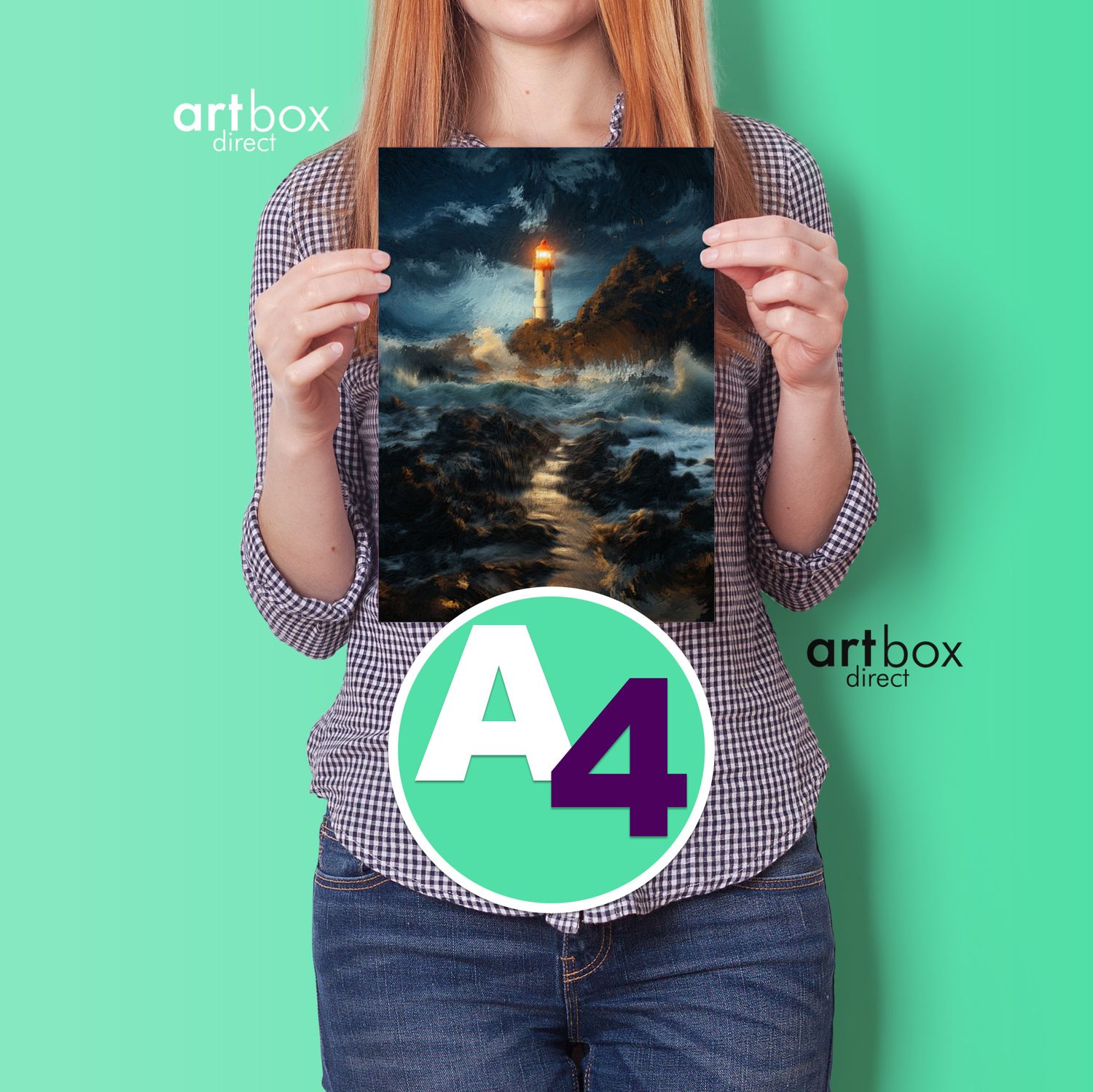 Guardian of the Ancient Shores - Make it yourself - Instant Artwork