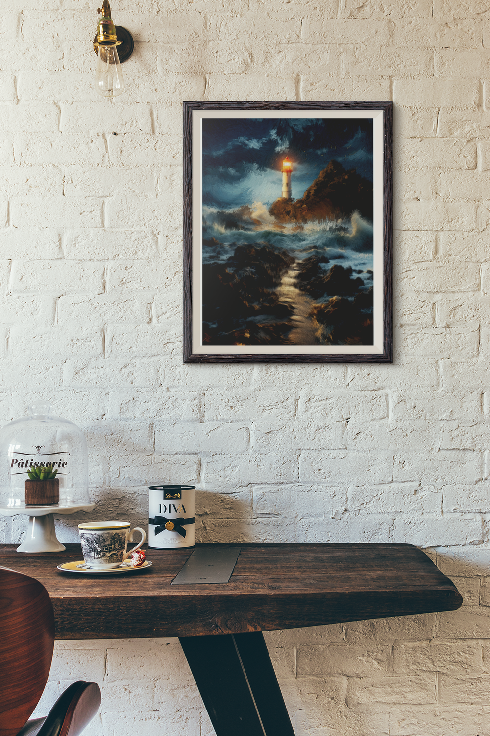Guardian of the Ancient Shores - Make it yourself - Instant Artwork