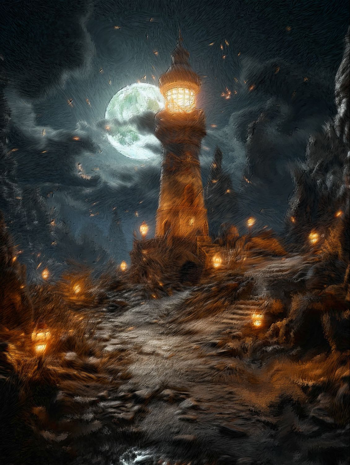 Fortress of Light - Make it yourself - Instant Artwork