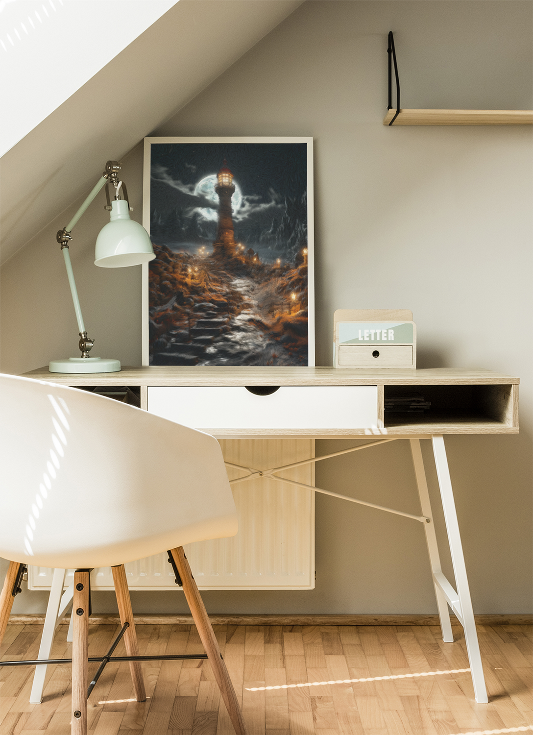 Solitary Sentinel - Make it yourself - Instant Artwork