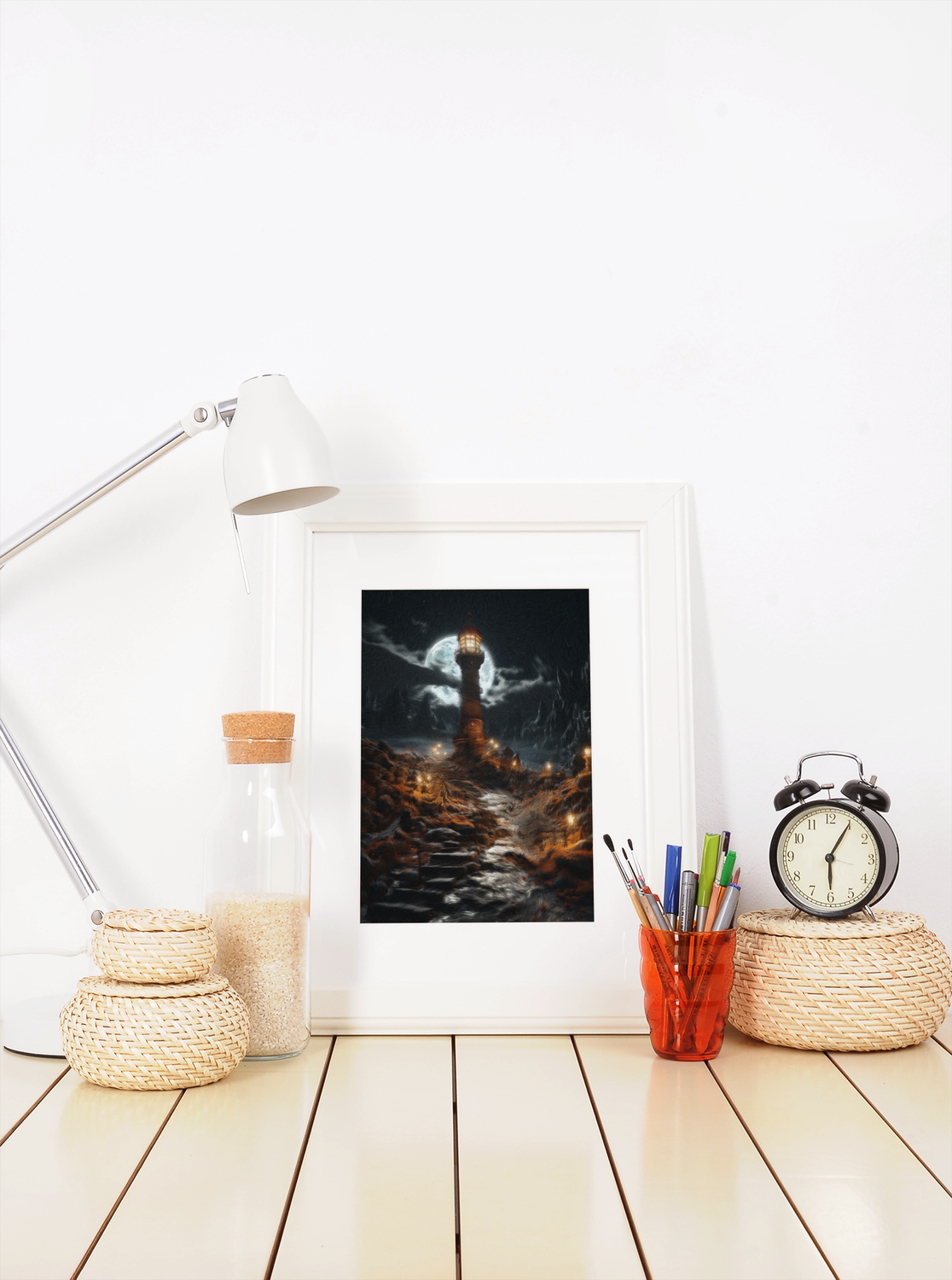 Solitary Sentinel - Make it yourself - Instant Artwork