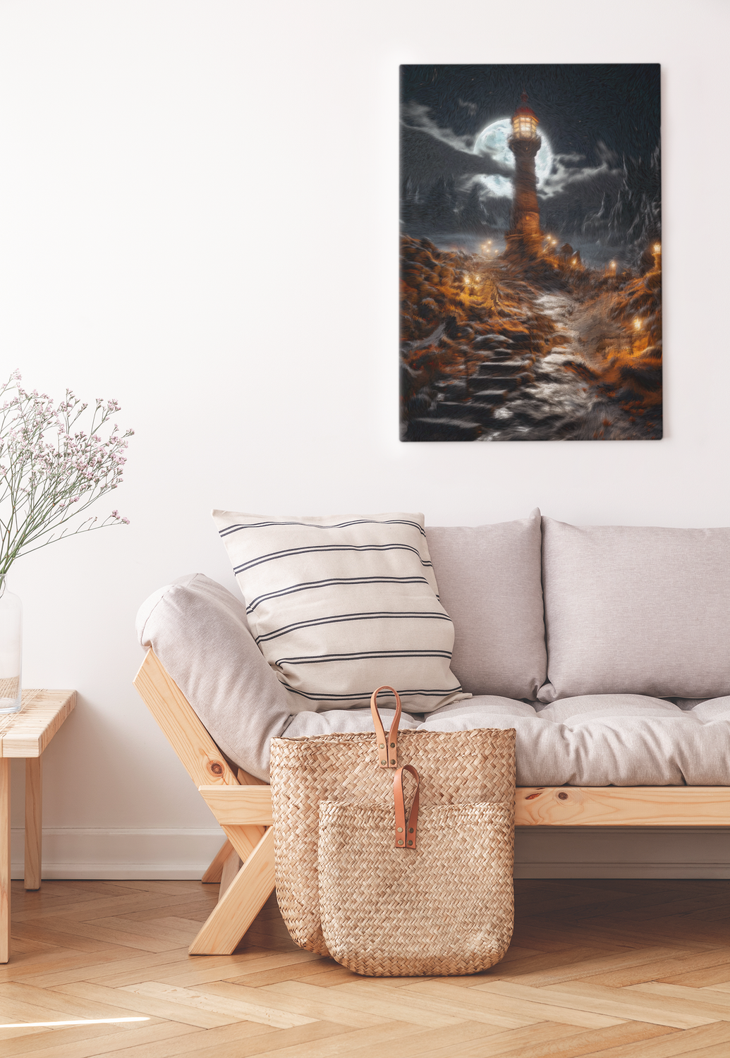 Solitary Sentinel - Make it yourself - Instant Artwork