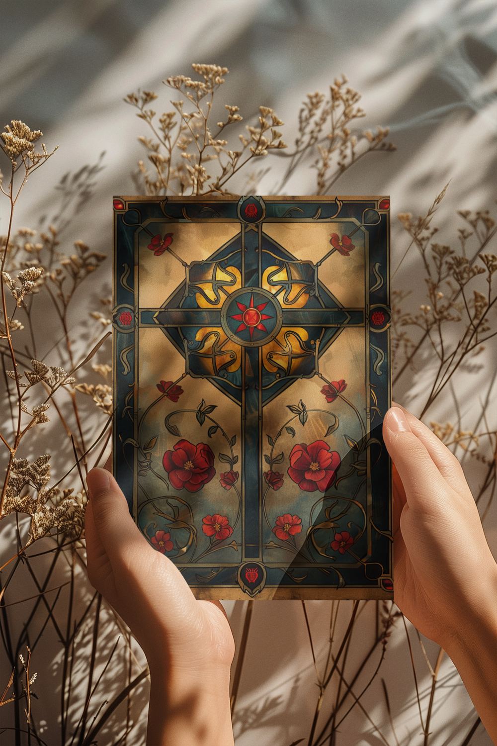 Celtic Cross 2 - Make it yourself - Instant Artwork