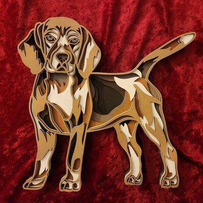 5 layer Beagle Mandala