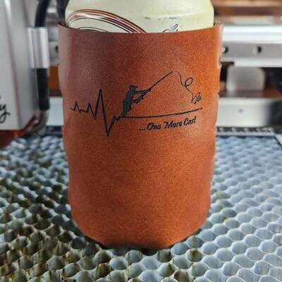 REAL Leather Koozies