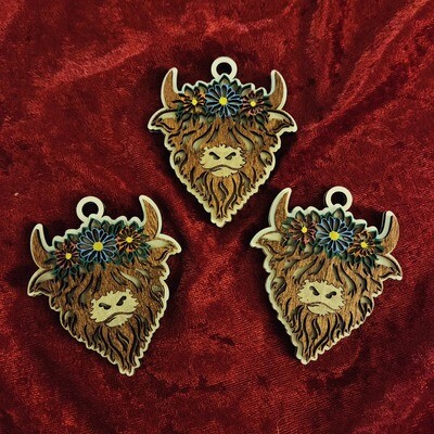 Shetland Cow Car Air Freshener
