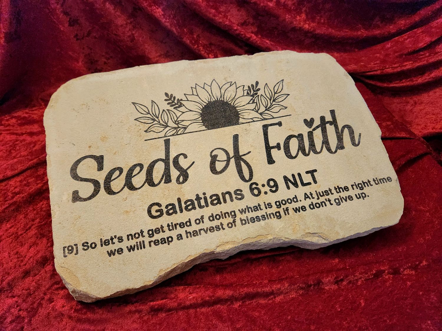 Custom Made Garden Stones