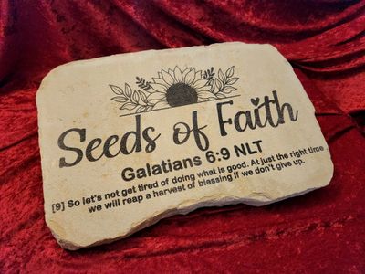 Custom Made Garden Stones