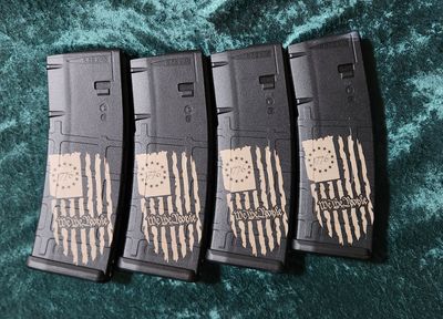Laser Engraved PMAGS!